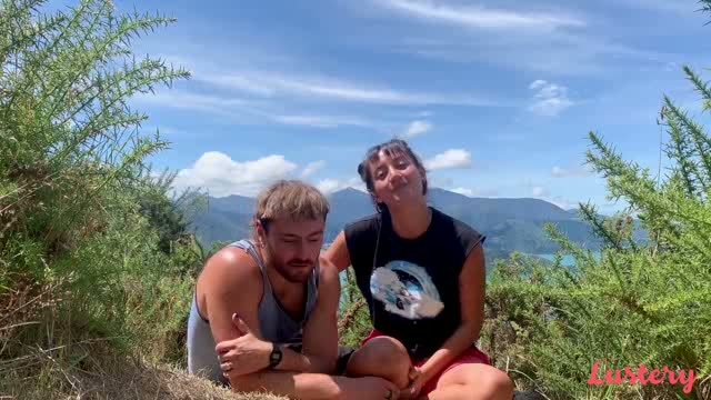 Blu And  Kaia Forest Creampie Picnic